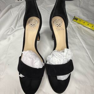 Vince Cumuto worn once suede platform heels
